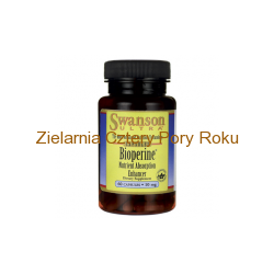 Bioperine (ekstrakt z pieprzu) 10mg Swanson 60 kapsułek
